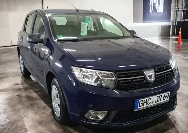 dacia sandero Dacia Sandero cena 24900 przebieg: 75000, rok produkcji 2017 z Więcbork